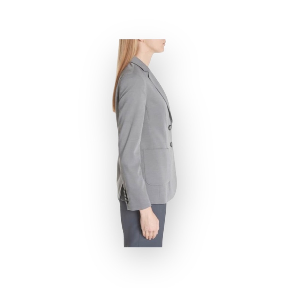 new Emporio Armani ⌘ Tailored Textured Patch Pocket Stretch Blazer ⌘ Mini Checks - Picture 14 of 17